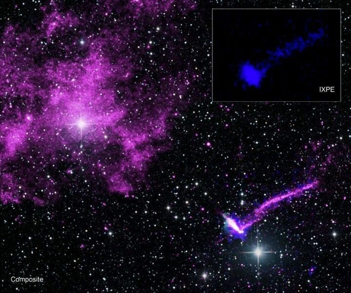 Estudo revela segredos magnéticos do pulsar Lighthouse