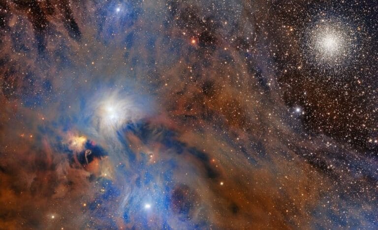 Câmera de Energia Escura captura imagem da Nuvem Molecular CrA