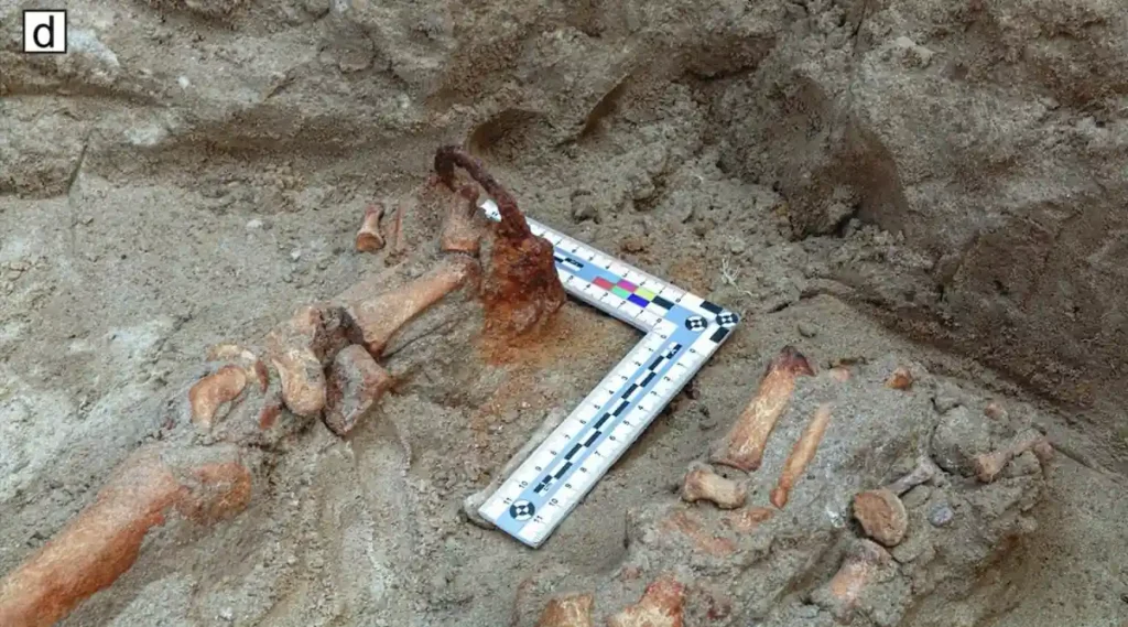 Poland woman grave anti-vampiric practices