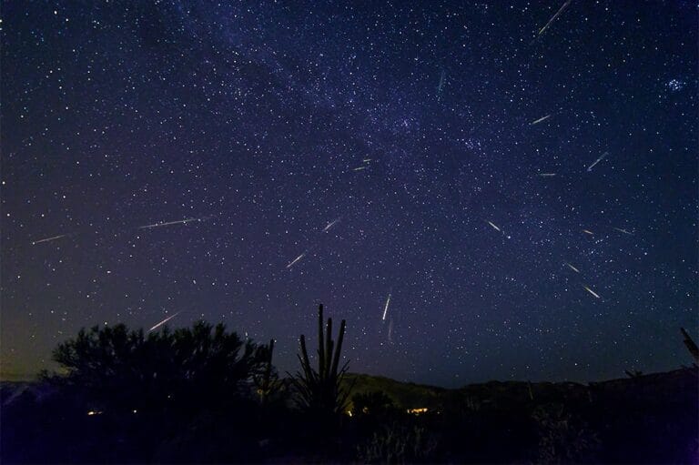 Perseidas 2026: chuvas de meteoros em noite de lua nova