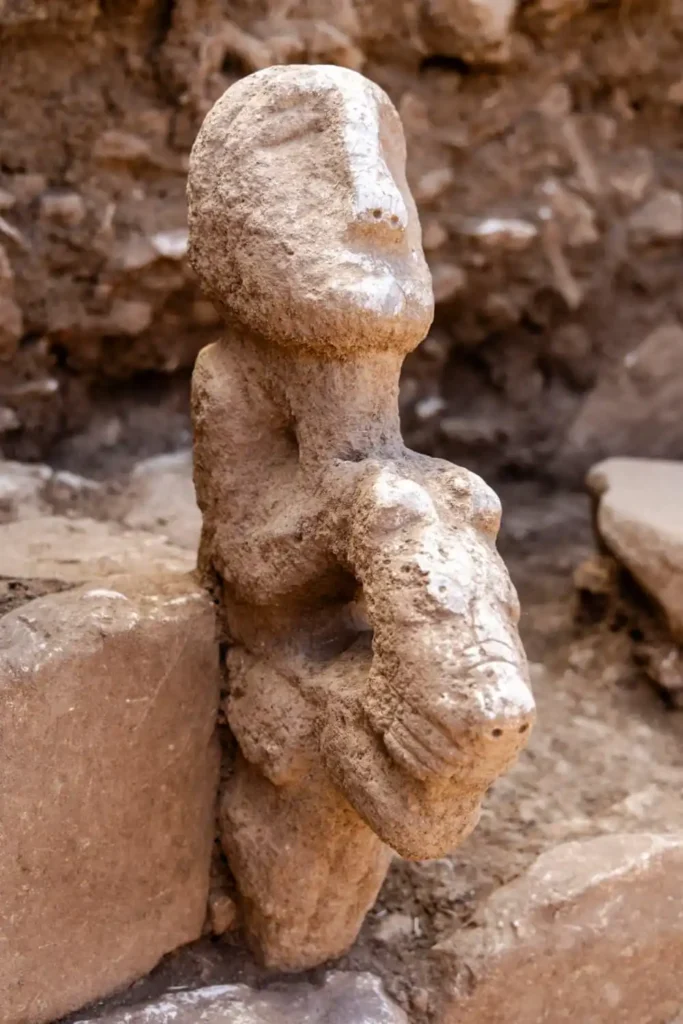karahantepe statue man leopard
