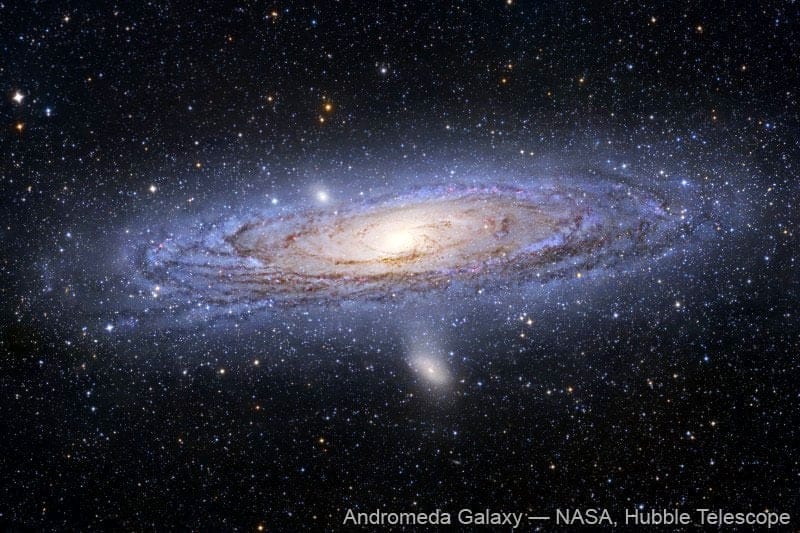 The Andromeda Galaxy is also a LINER spiral galaxy. Even though it's close in astronomical terms, it's still very distant and difficult to study. Image Credit: NASA/ESA/Hubble