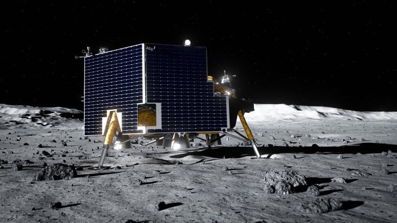 Astrobotic’s Griffin Mission One Lunar Lander on Moon