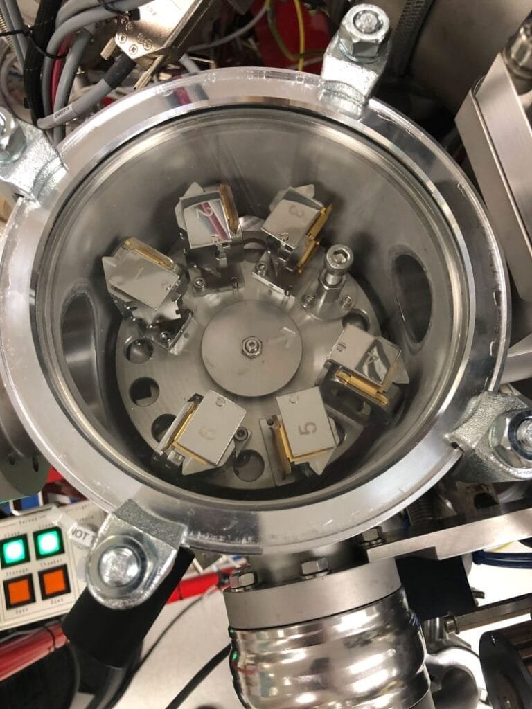 Chamber of Ion Microprobe
