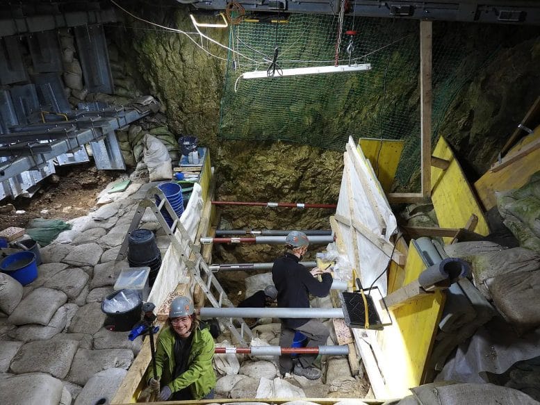 Excavations at the UNESCO World Heritage Site Hohle Fels in 2025