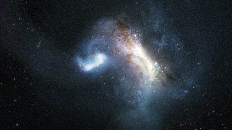 Hubble revela fusão da Via Láctea com galáxia anã antiga