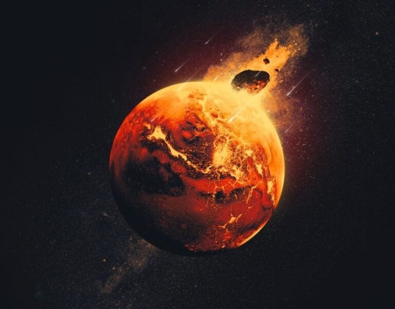 Meteorito de Marte revela 2 bilhões de anos de história