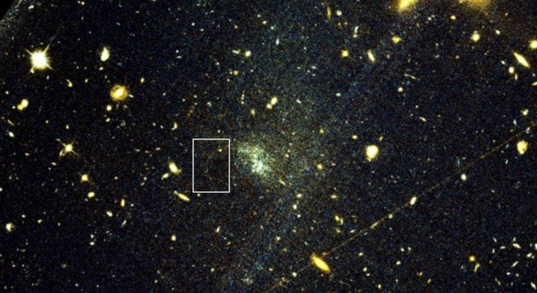 Hubble Space Telescope Image Showing the Globular Cluster Stellar Stream