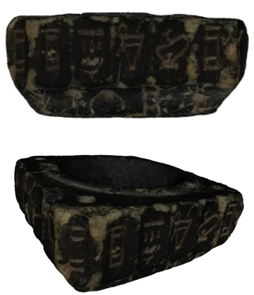 libation table crete inscription Linear A dyonisus