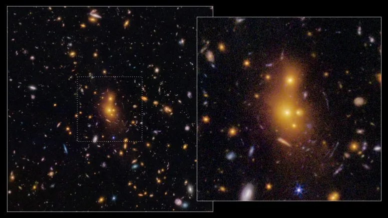 JWST Image of Galaxy Cluster XLSSC 122