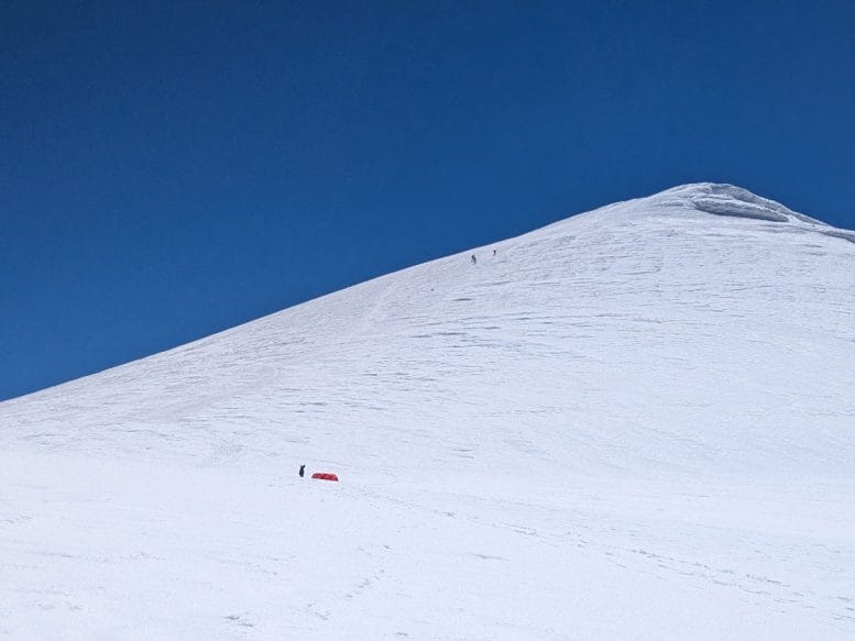 Mount Ararat Base Camp on Snowfield