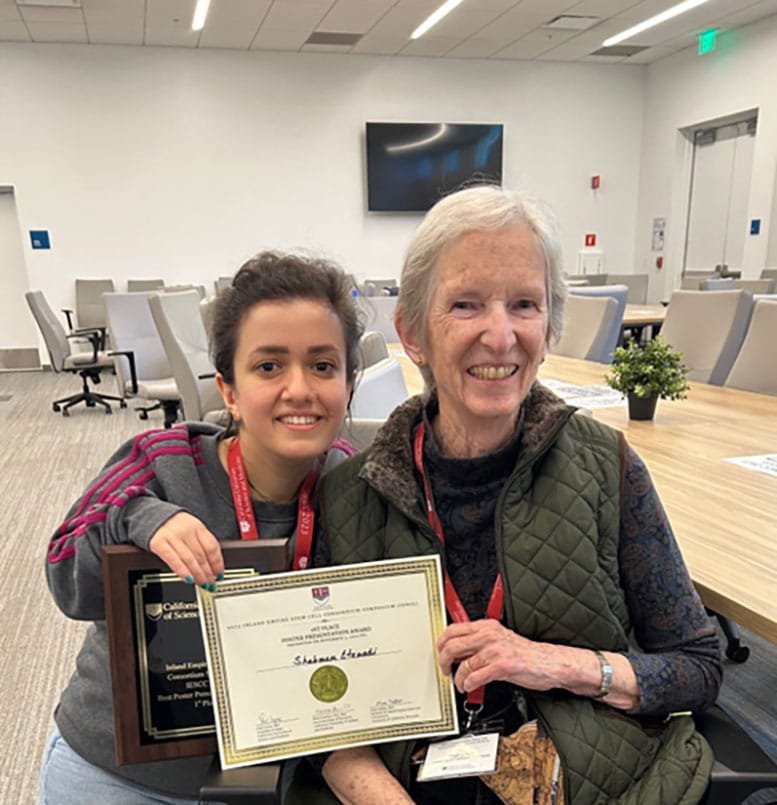 Shabnam Etemadi and Prue Talbot
