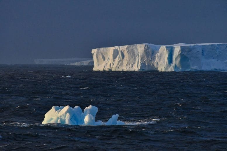 Tabular Iceberg off Antarctica