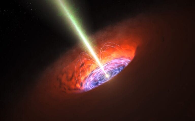 Estudo aponta formação de exoplanetas em buracos negros supermassivos