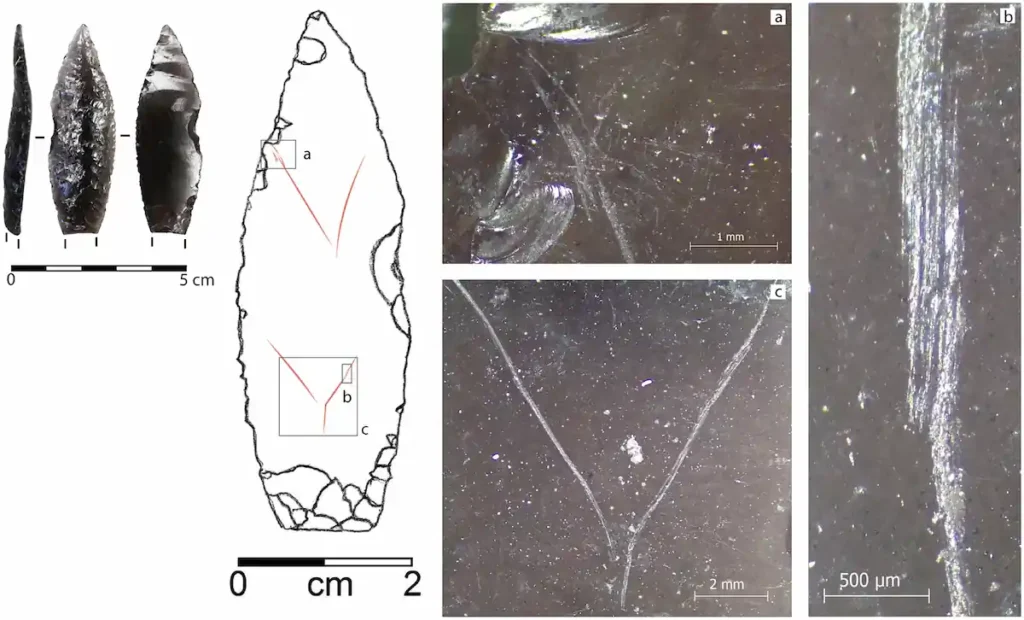 incised arrowheads neolithic anatolia