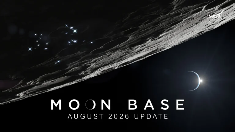 NASA avança em missões de carga para base lunar