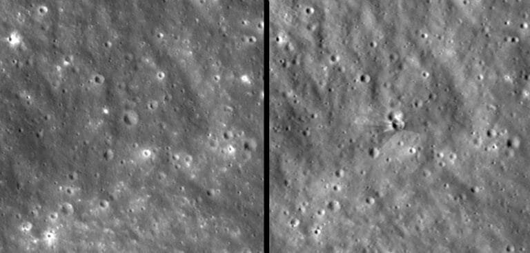 NASA registra impacto de estágio do Falcon 9 na Lua