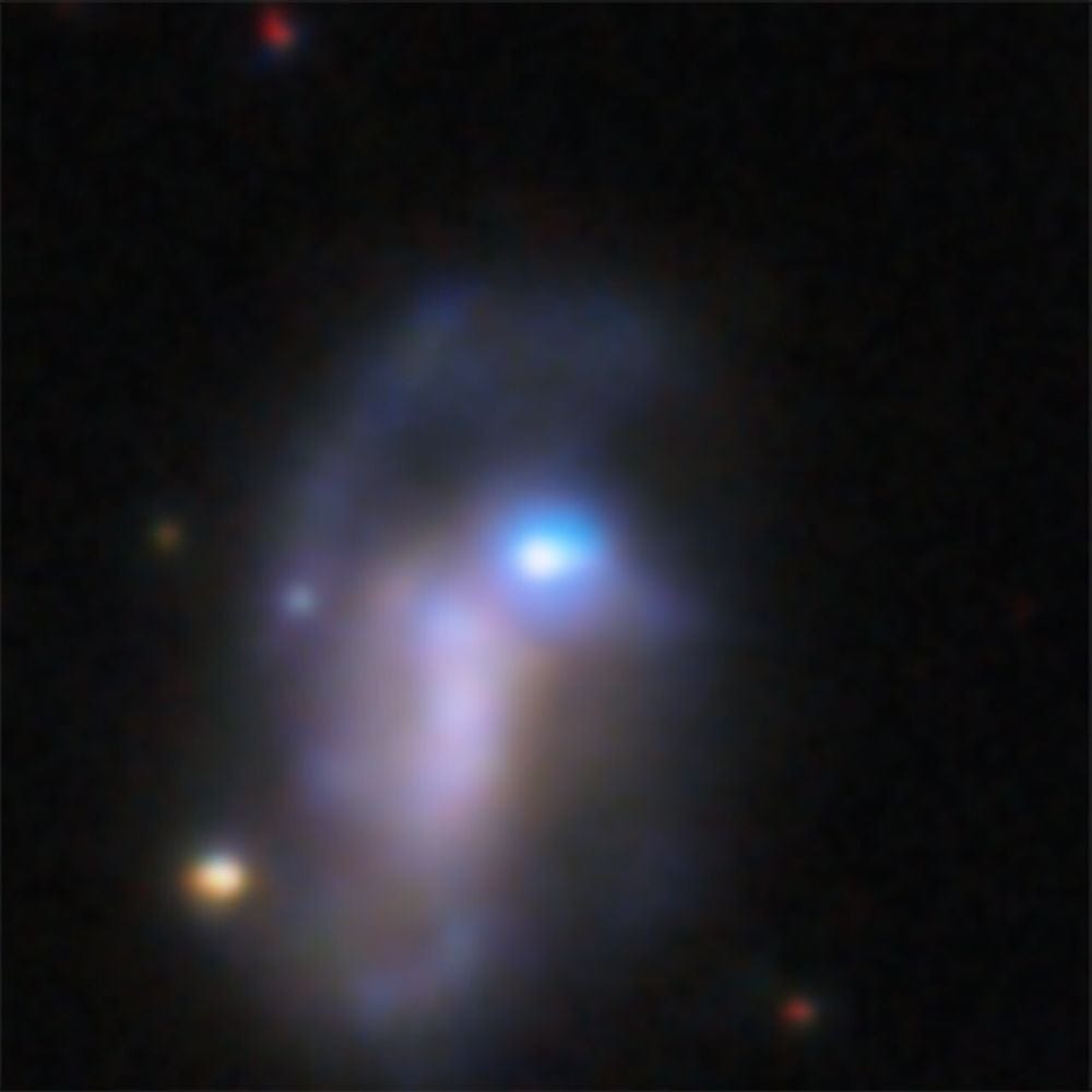 The Vera Rubin Observatory captured this image of SN 2026gzf. Image Credit: NSF–DOE Vera C. Rubin Observatory/NOIRLab/SLAC/AURA