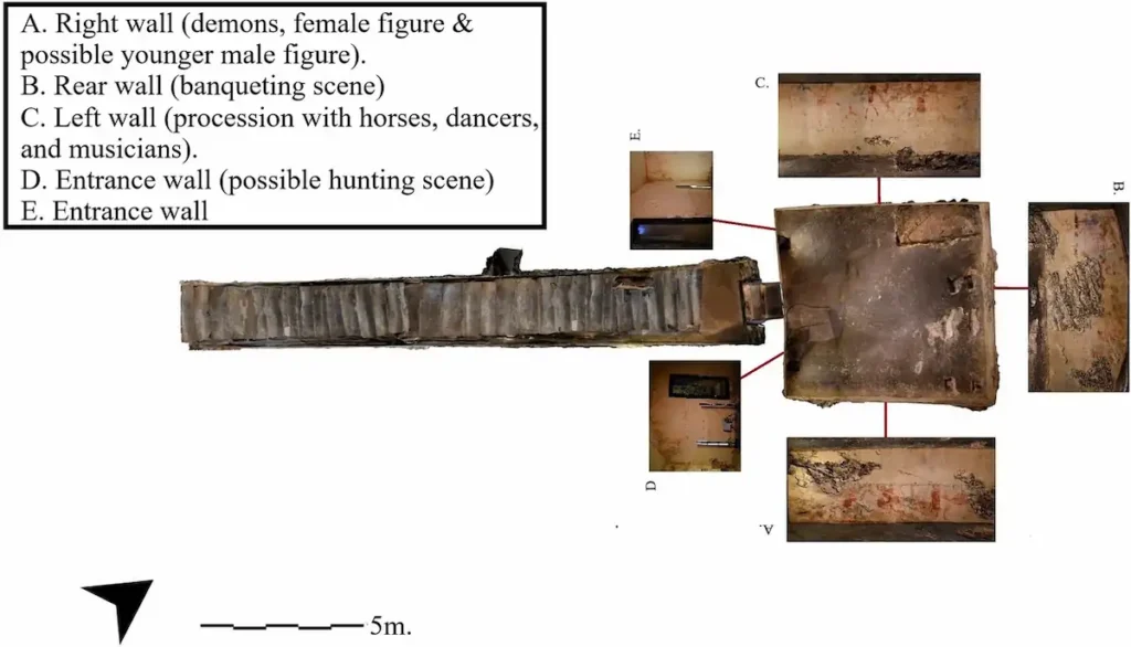 Etruscan tombs fear alter mind