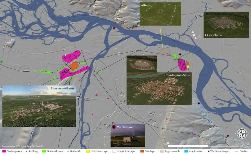 roman city Claudivium found Austria