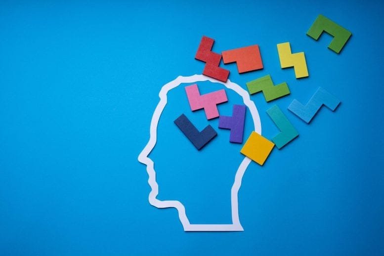 ADHD Brain Blocks Tetris Puzzle Pieces