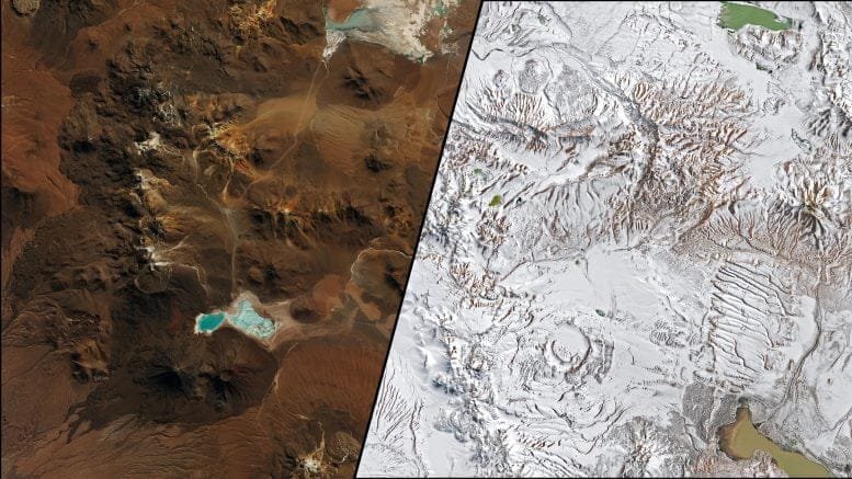 Atacama Desert Snow