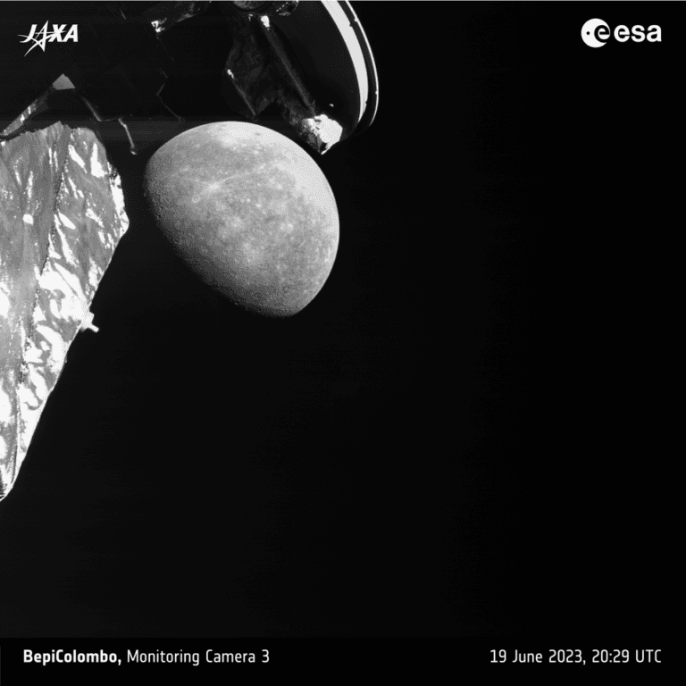 BepiColombo inicia descida final rumo a Mercúrio