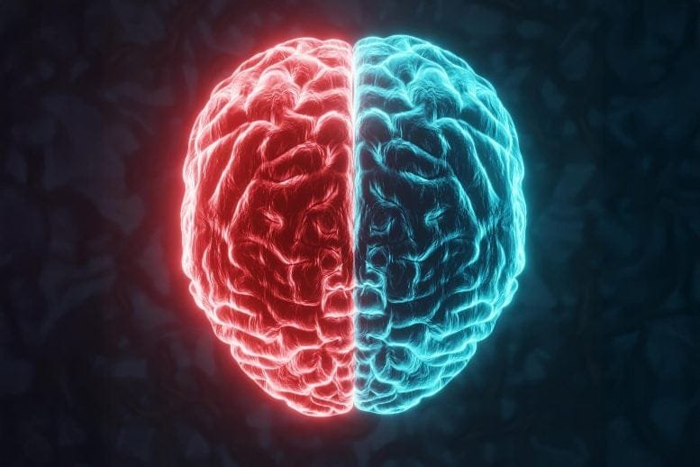 Brain Depression Neuroscience Two Sides