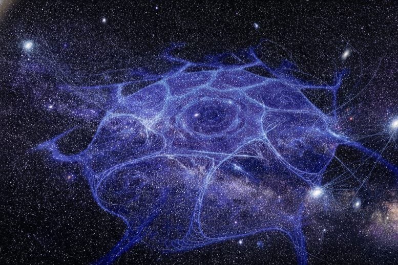 Dark Matter Cosmic Web Concept