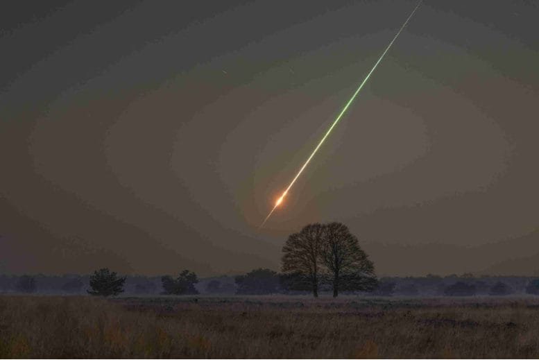 Fireball From Asteroid 2023 CX1
