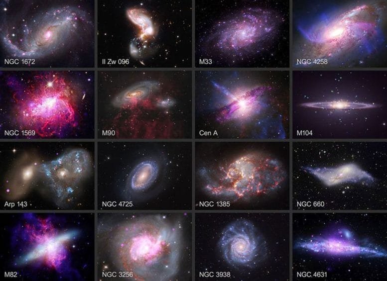Galactic Images From Chandra and Other Telescopes