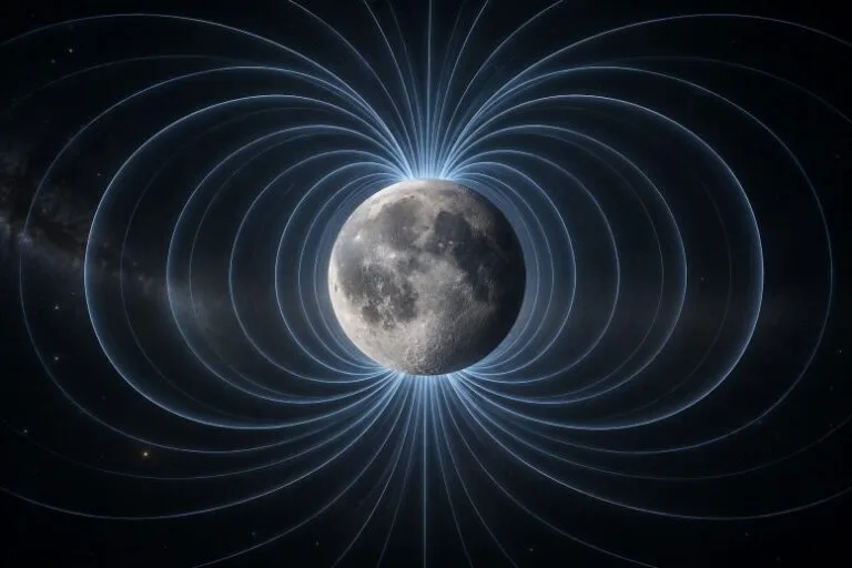 Estrutura oculta na Lua pode reescrever história magnética