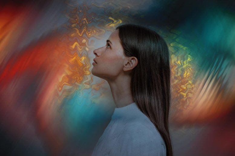 Psychedelics Sync Neurons Consciousness Psychosis Woman