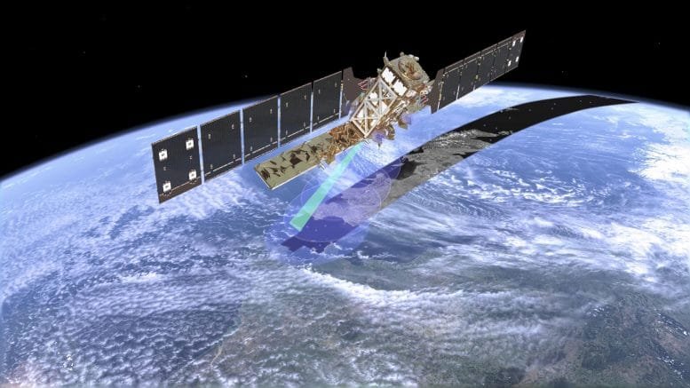 Sentinel-1 Detects Maritime Traffic