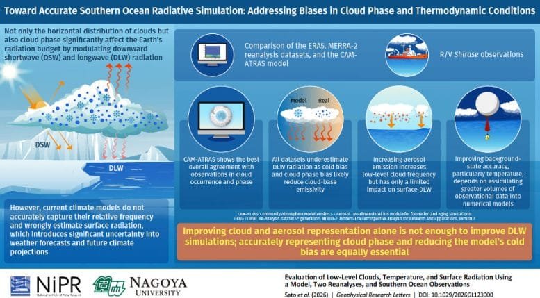 Southern Ocean Cloud Climate Model Comparison
