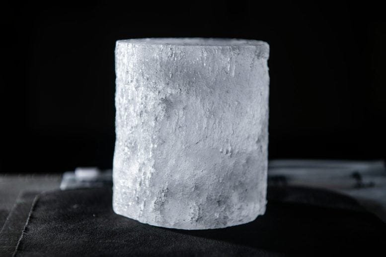 Stardust Trapped in Antarctic Ice