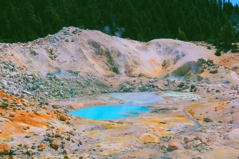 Sulfur Pool Lassen National Park