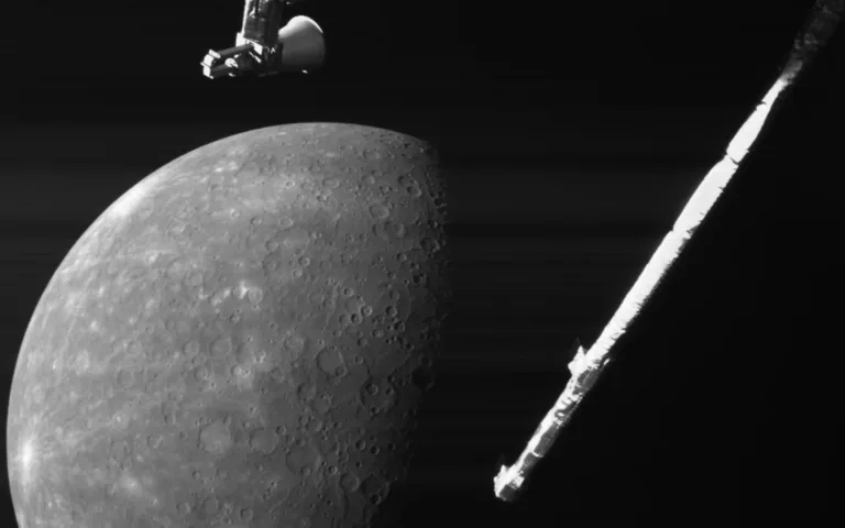 BepiColombo mede impacto solar em Mercúrio durante sobrevoo