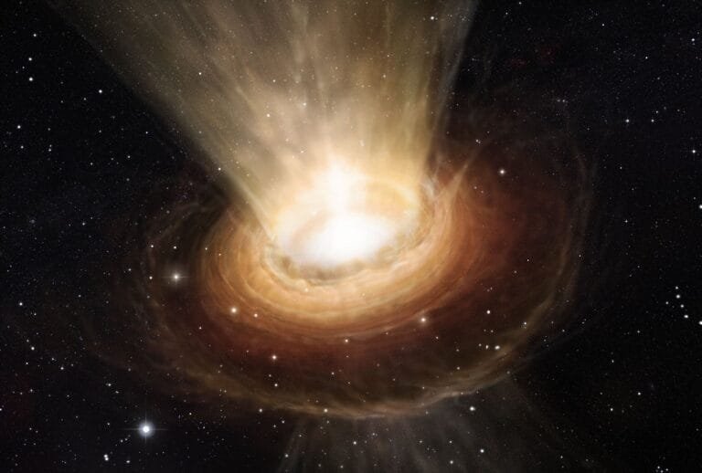 Estudo sugere que buracos negros crescem com o universo