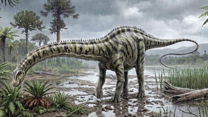 Fósseis de Diplodocus são encontrados na Espanha