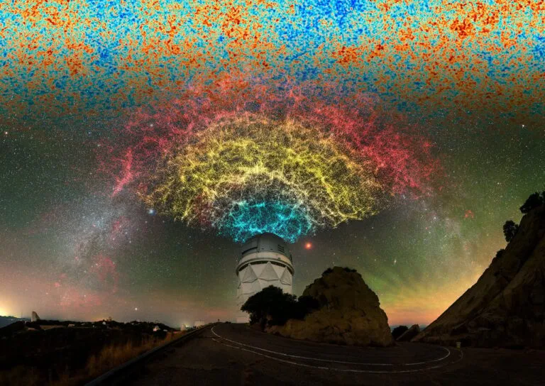 DESI libera maior mapa 2D do Universo já registrado