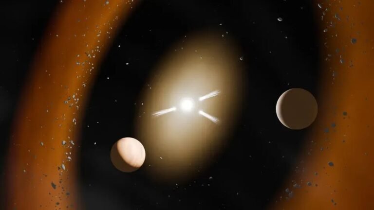 Exocometas gelados em estrela distante ajudam a explicar água na Terra