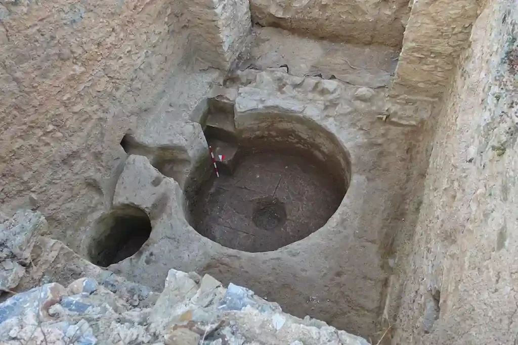 Antiochia ad Cragum baths wine factory