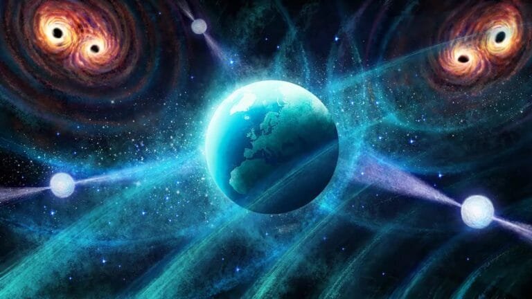 Estudo investiga ondas gravitacionais de estrelas escuras