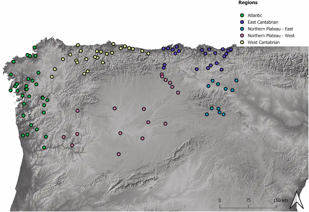 north spain hillforts Iron Age abandoned