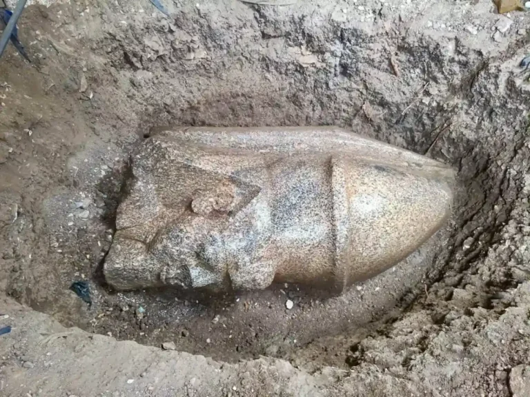 Estátuas de Ramsés II são descobertas no Delta do Nilo