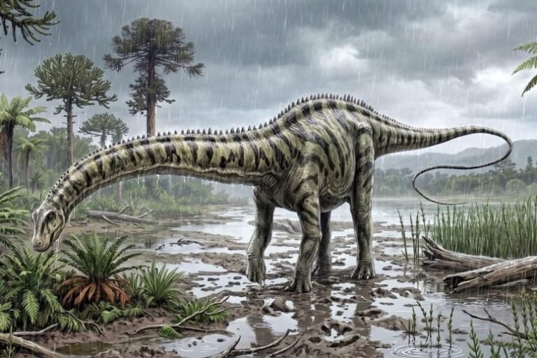 Diplodocus é encontrado na Espanha, expandindo seu alcance geográfico