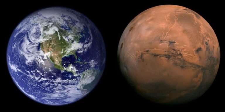 Estudo revela origens distintas para Terra e Marte
