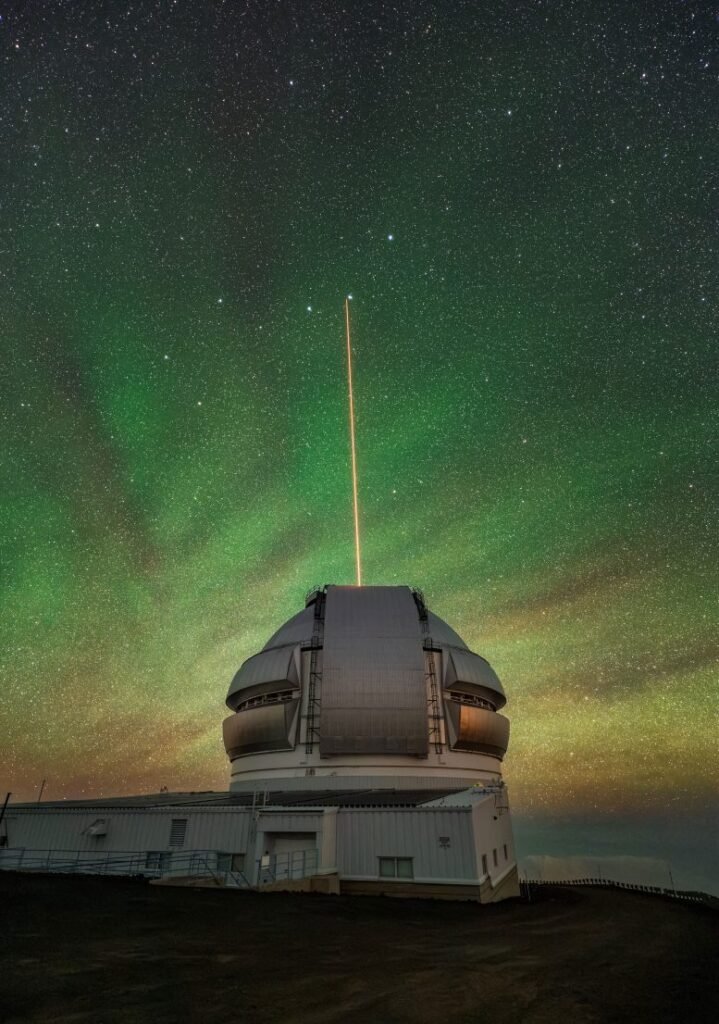 Gemini North Telescope Laser Guide Star