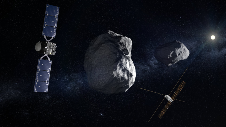 Missão Hera da ESA se aproxima de asteroides binários em novembro